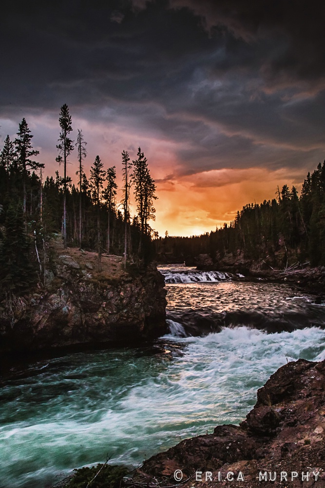 Brink of Upper Falls