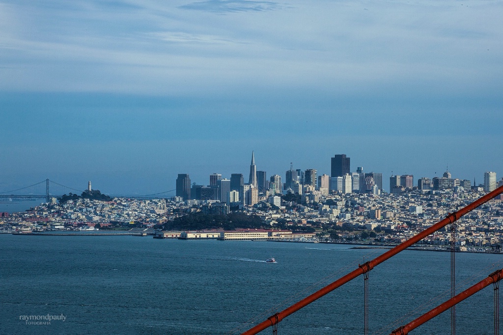 San Francisco from Golden Gate Bridge