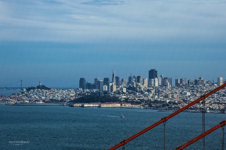 San Francisco from Golden Gate Bridge