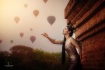 Girl with balloon...