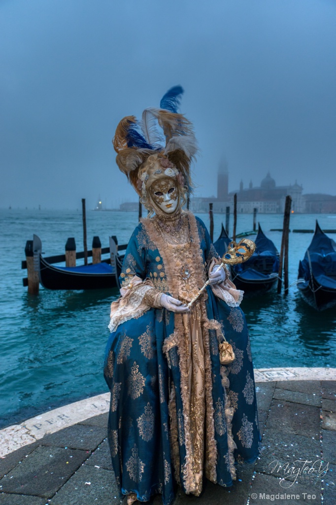  Carnevale di Venezia 2019 - Blue Series 1 - ID: 15696484 © Magdalene Teo