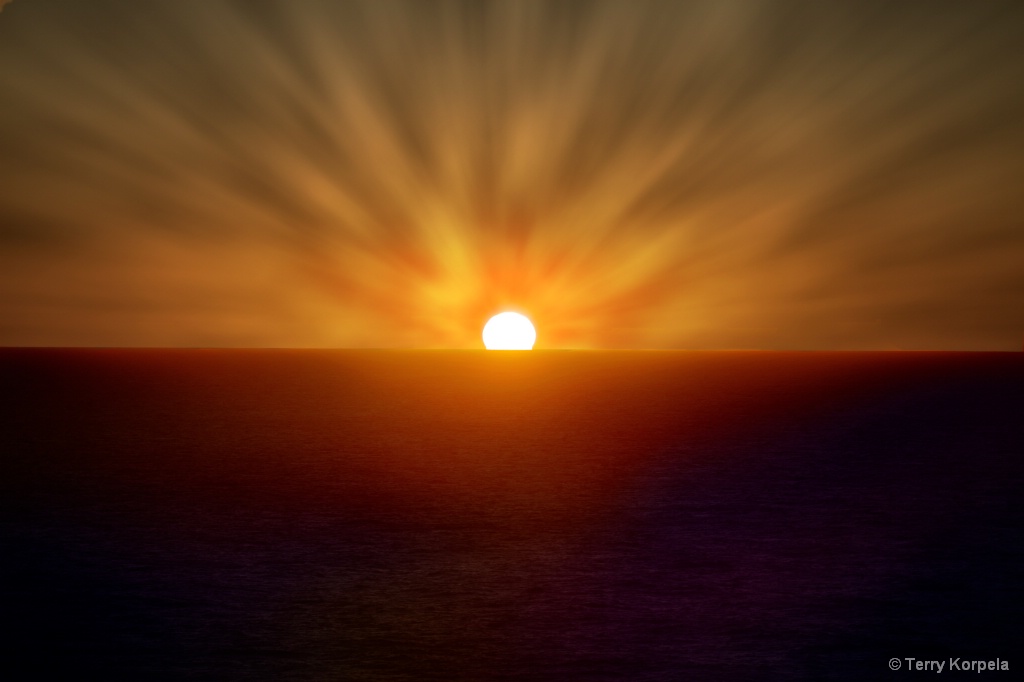 Pacific Sunset - ID: 15699985 © Terry Korpela