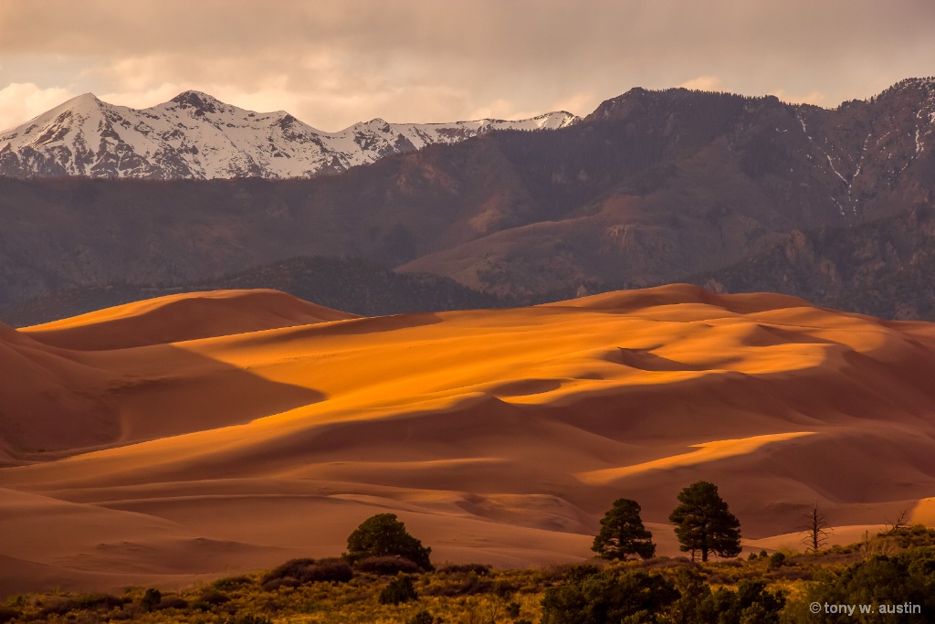 Great Sand Dunes in Winter