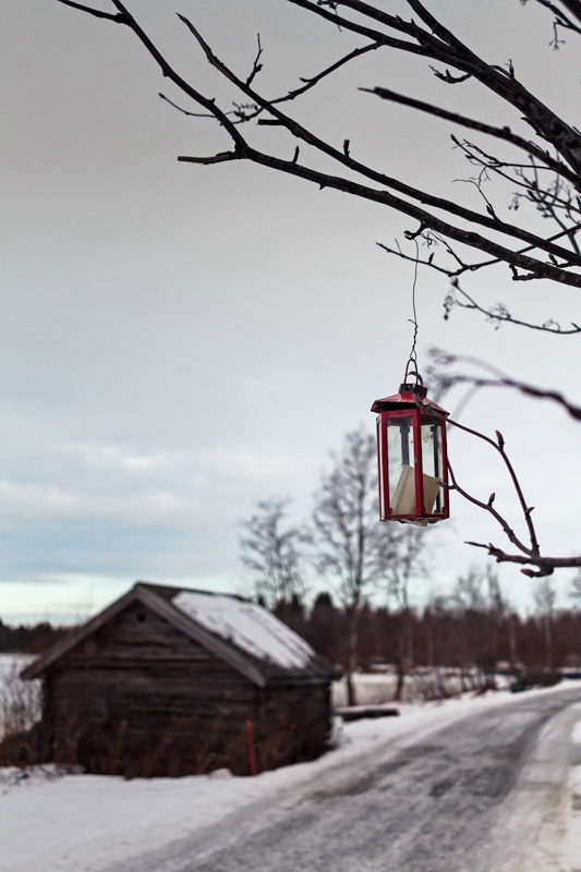 Candle In A Broken Lantern