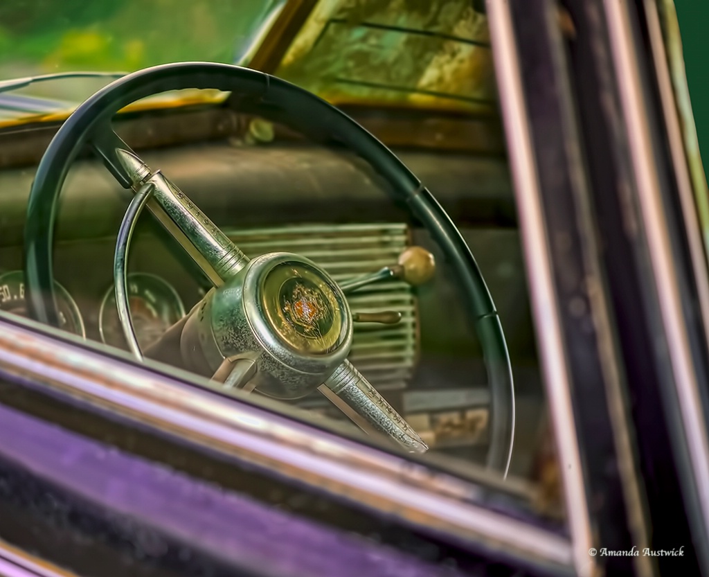 Antique Buick Steering Wheel