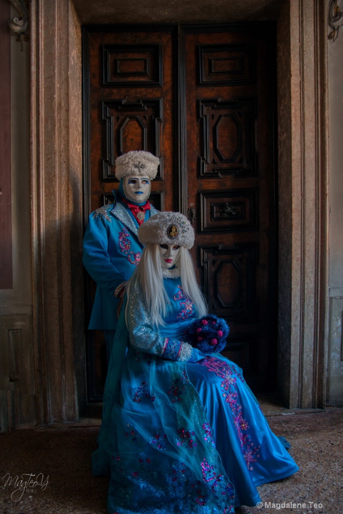  Carnevale di Venezia 2019 - Blue Series 2 - ID: 15705789 © Magdalene Teo