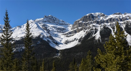 Rocky mountains of Jasper 