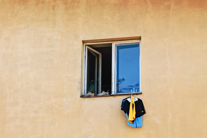 Drying The Laundry