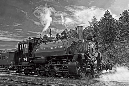 Black Hills Steam Engine    