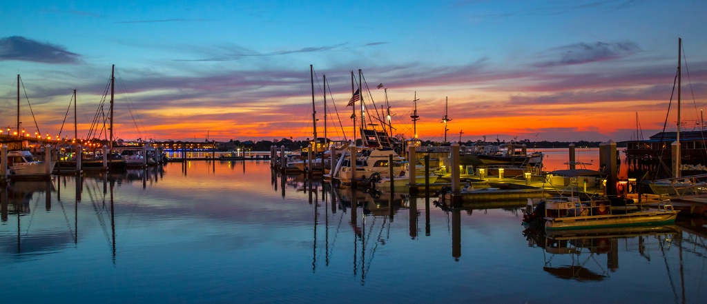 Dawn at the Marina  