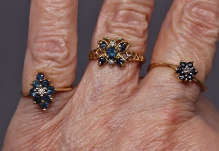 Sapphires with Diamonds