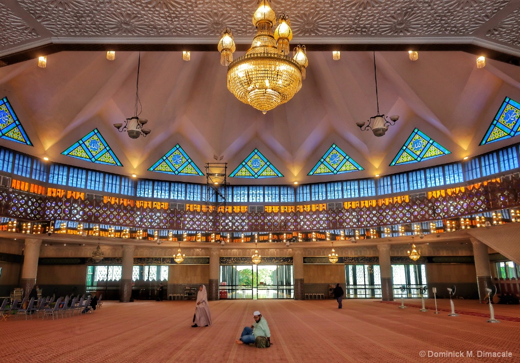 ~ ~ INSIDE THE MASJID NEGARA MOSQUE ~ ~ 