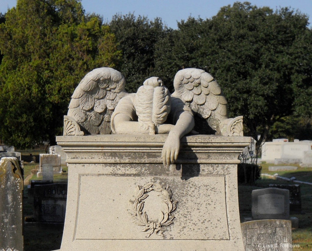 The Crying Angel of Friendship Cemetary