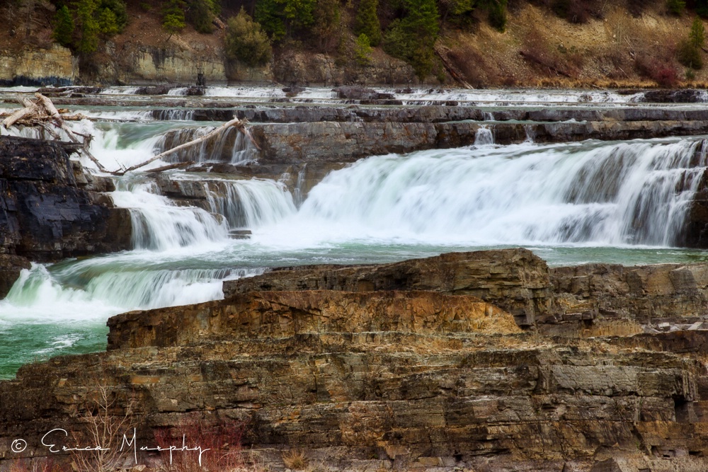 Kootenai Falls in Spring - ID: 15715309 © Erica Murphy