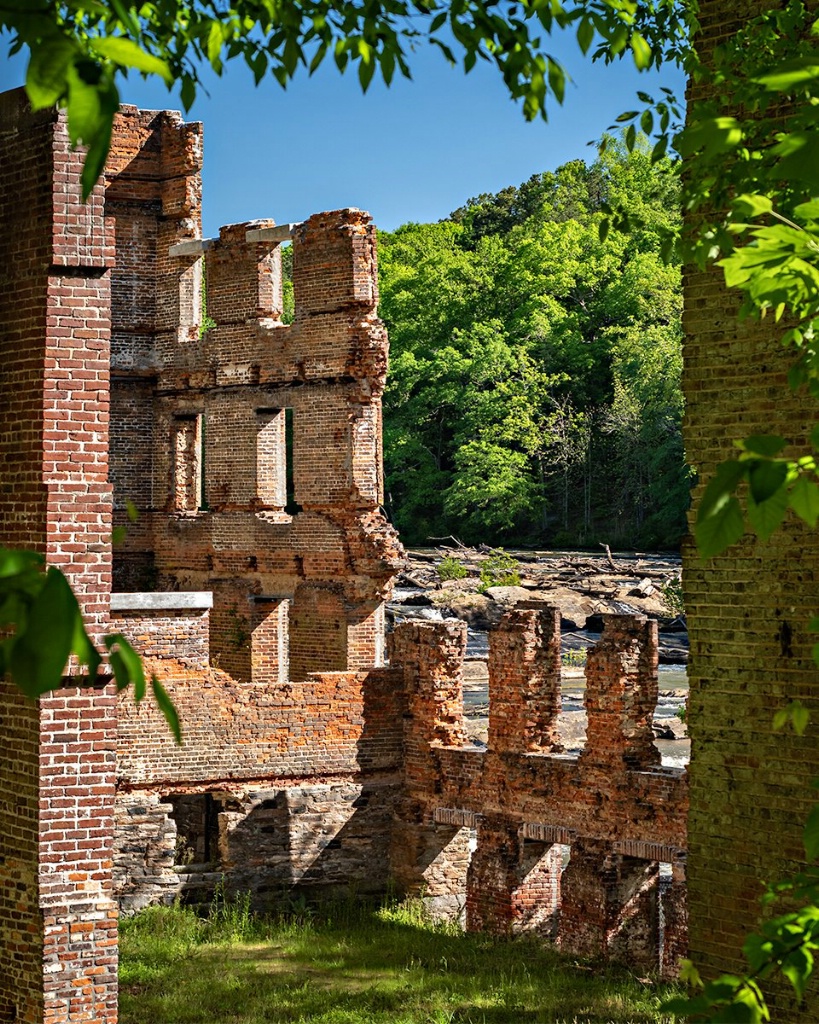 New Manchester Mill Ruins