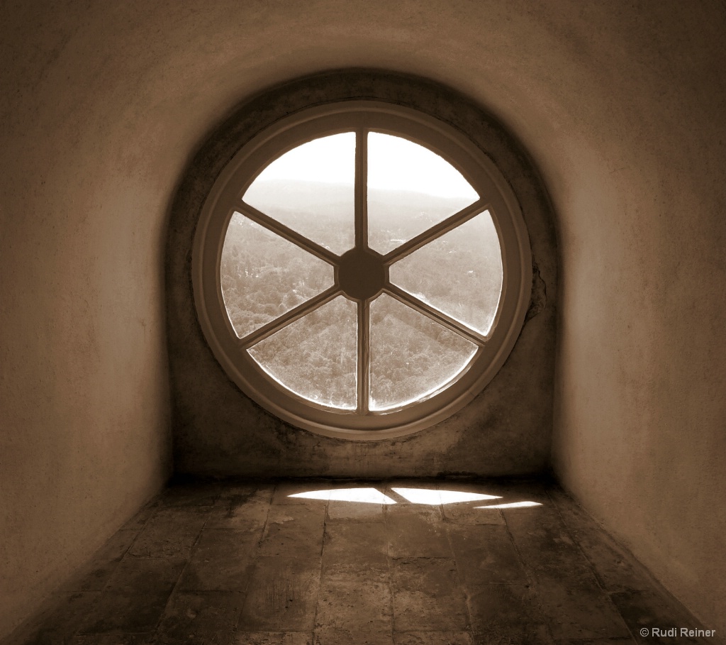 Castle window, Portugal