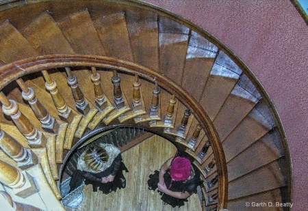 Sprial Staircase in Findlay Museum