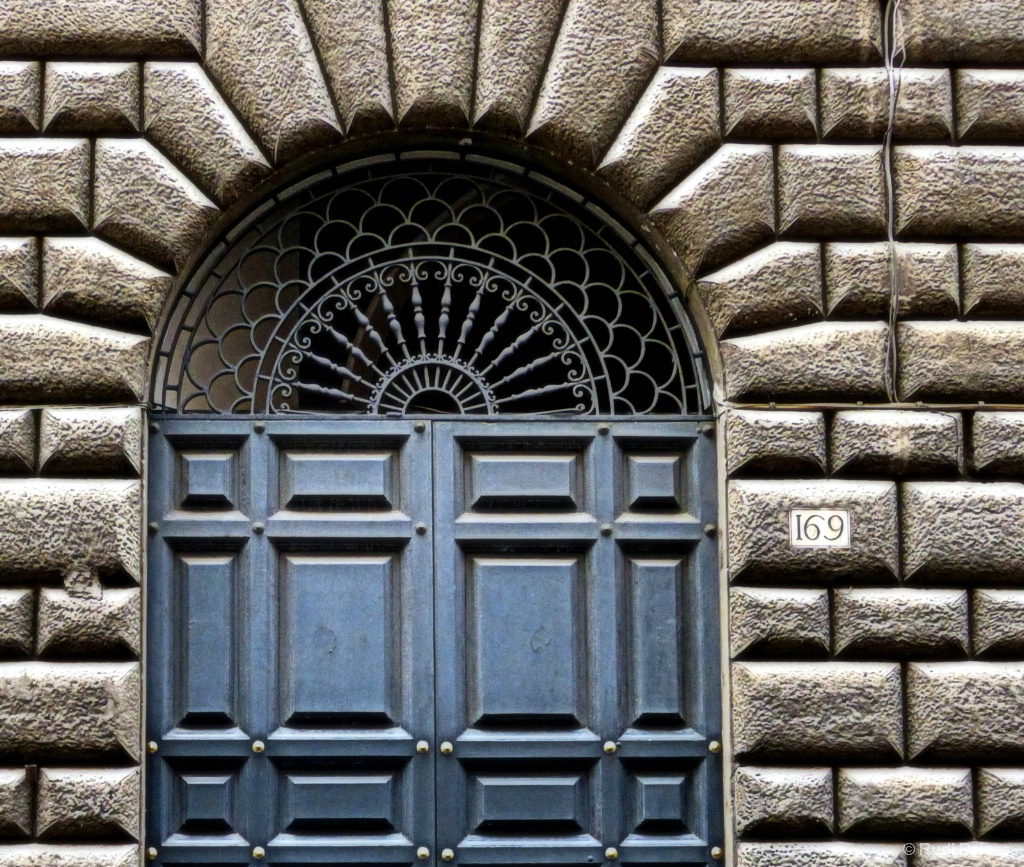 Stonework at 169, Rome