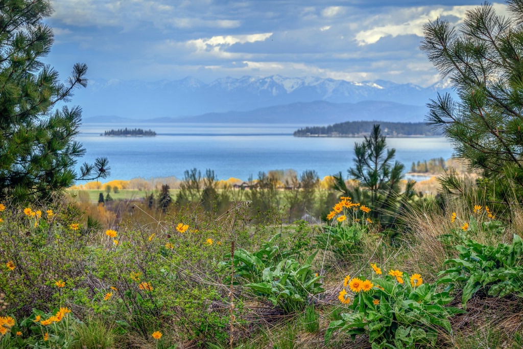 Spring on Flathead Lake