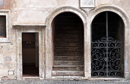 Stairs through door 2