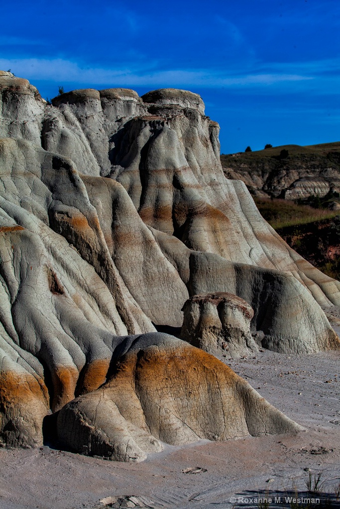 North Dakota Sandstone pillars