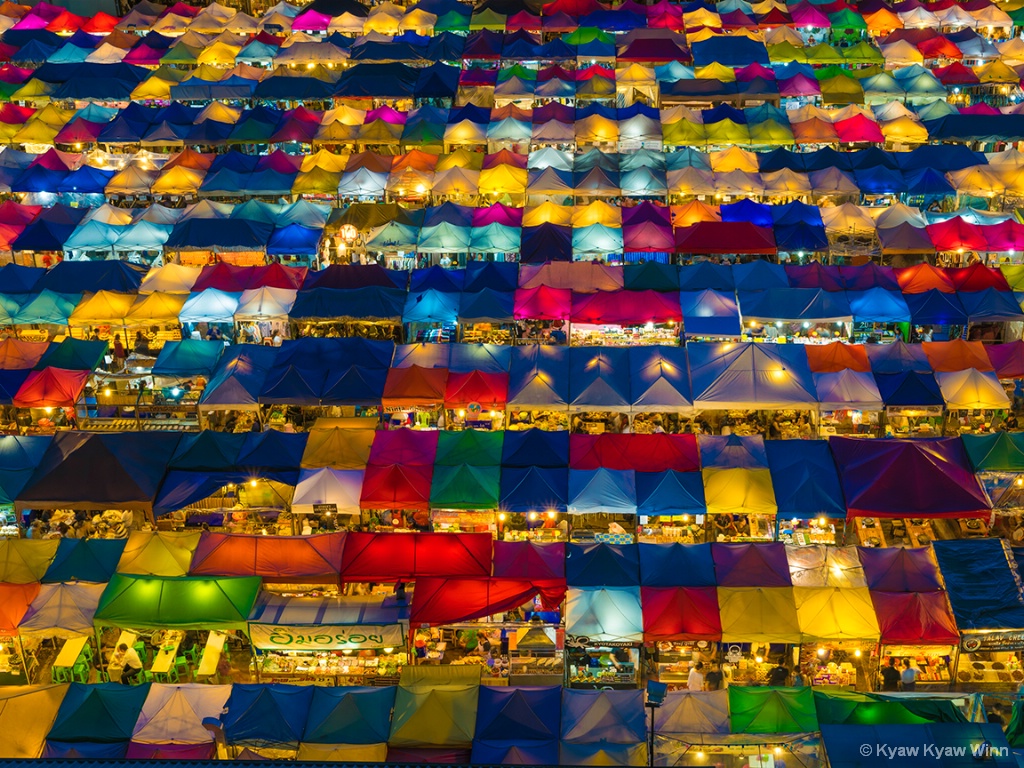 Colorful Night - ID: 15722199 © Kyaw Kyaw Winn