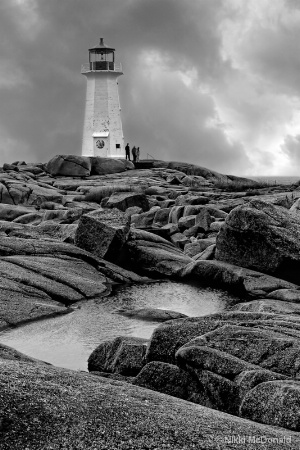 Lighthouse at Peggy's Point