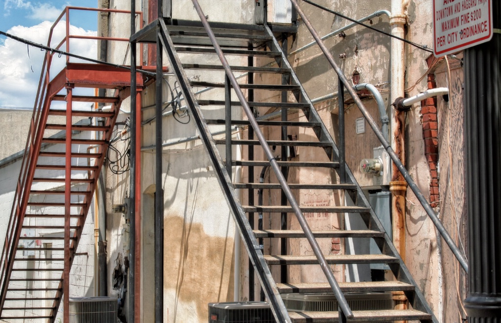 Back Alley Stairs