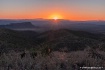 Sunset over west ...