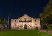 Alamo at night